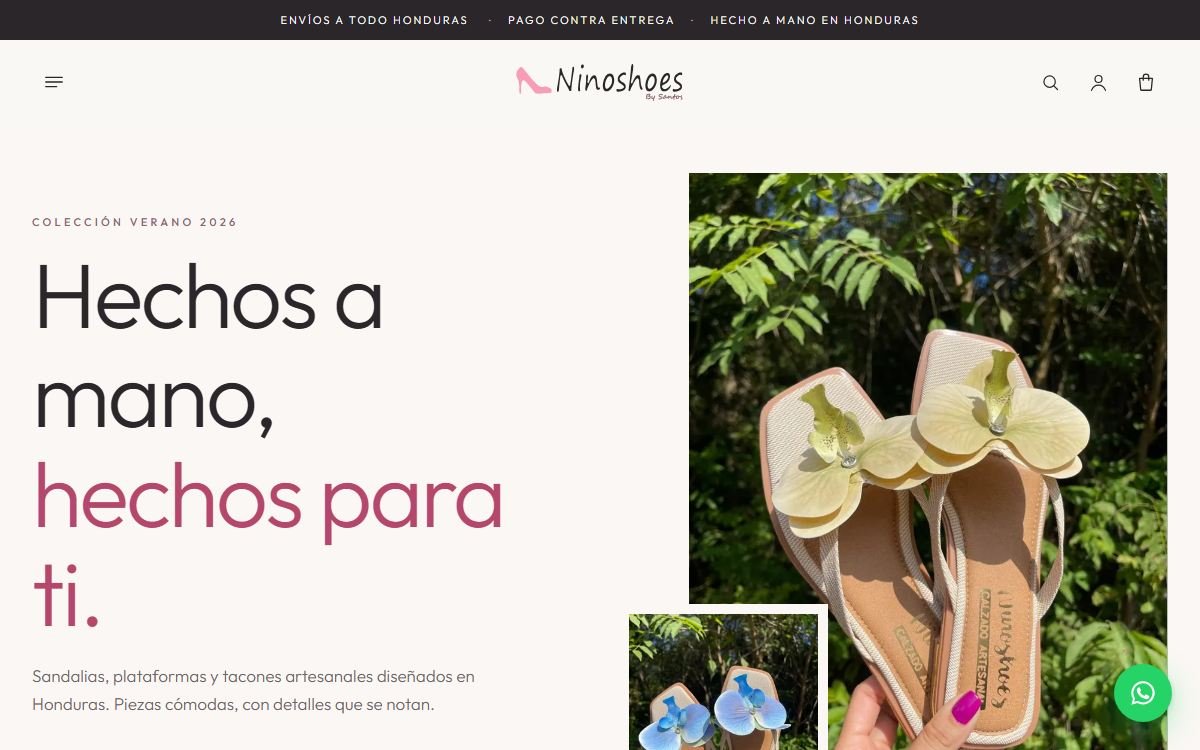 Ninoshoes website